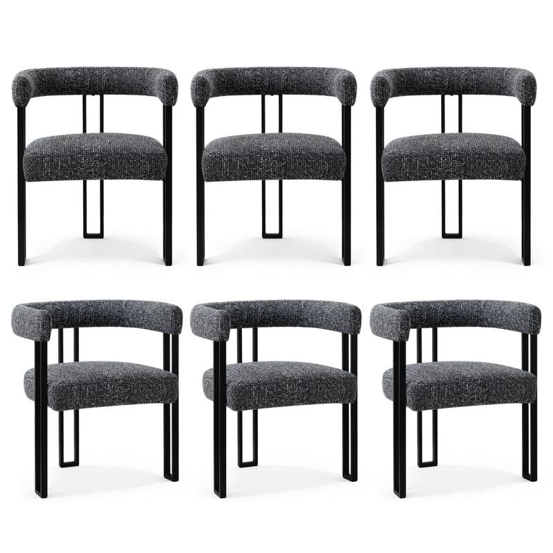 Upholstered Armchair (Set of 6)