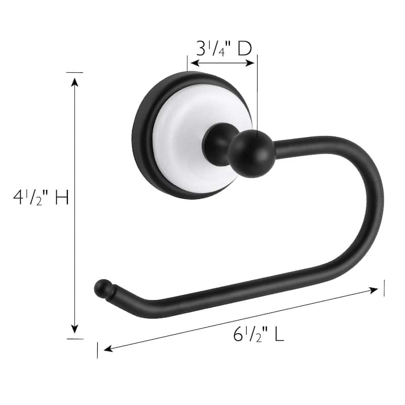 Design House 559294 Savannah Wall Mounted Toilet Paper Holder