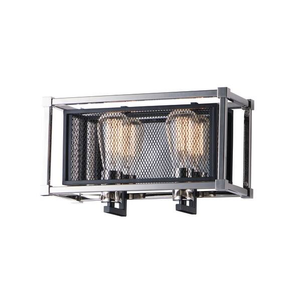 slide 2 of 5, Refine 2-Light Wall Sconce