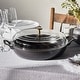 preview thumbnail 3 of 7, STAUB Cast Iron 3.5-qt Braiser with Glass Lid