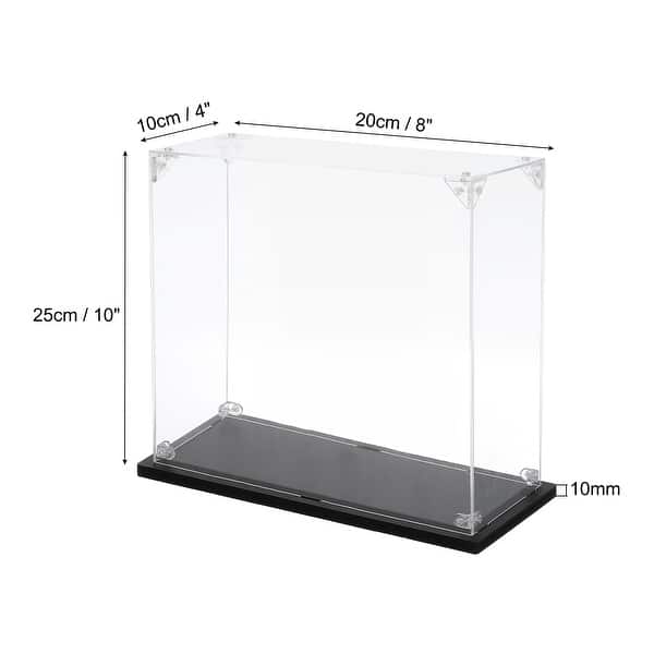 dimension image slide 37 of 65, Acrylic Display Case, for Displaying Collectibles, Dolls, Model Car