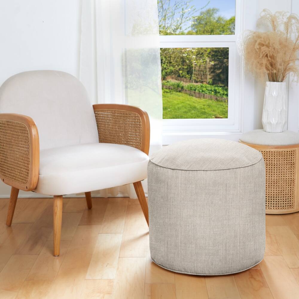 Sorra Home Sunbrella Round Bean Pouf