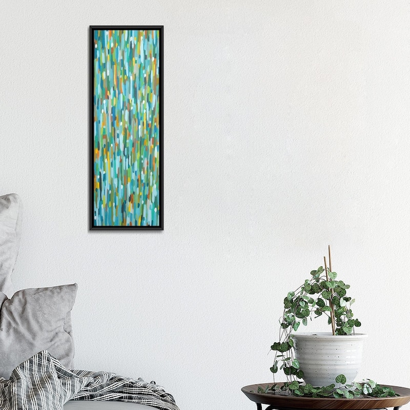 iCanvas "Les Uns Contre Les Autres" by Sylvie Demers Framed Canvas Print