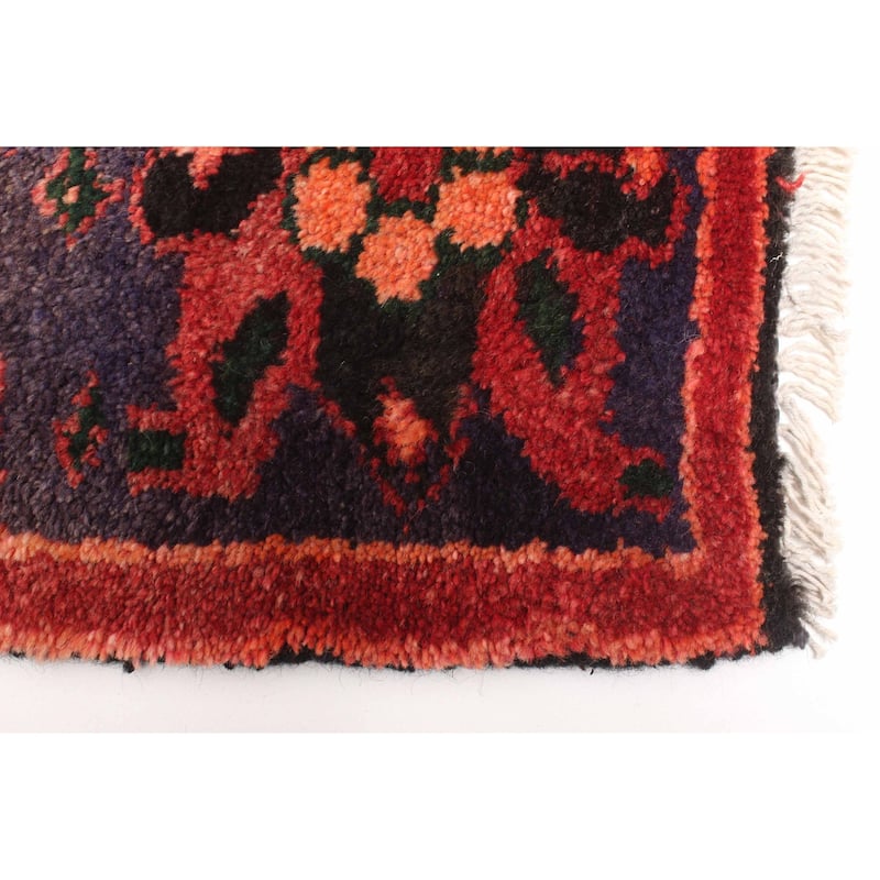 ECARPETGALLERY Hand-knotted Andelz Red Wool Rug - 4'4 x 6'11