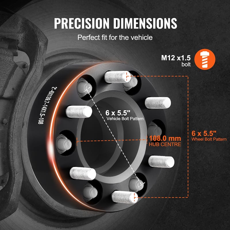 Wheel Spacers，Wheel Adapters Fit for Various Cars.