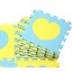 preview thumbnail 5 of 3, Shatex 6 Tiles Children's foam floor mat Interlocking Carpet Tiles Play Mat Soft Rugs, 12 x 12 x 0.4 in. PINK (6 sq. ft.)