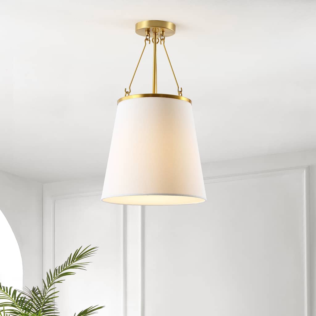 SAFAVIEH Lighting Marushka 12-inch Pendant - 12" W x 12" D x 20" H - Gold - 12Wx12Dx20H