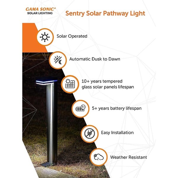 60 lumen solar path lights top