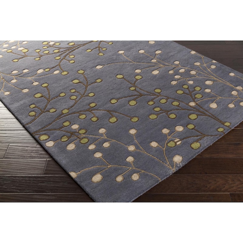 Livabliss Athena French Country Floral & Botanical Hand Tufted Area Rug