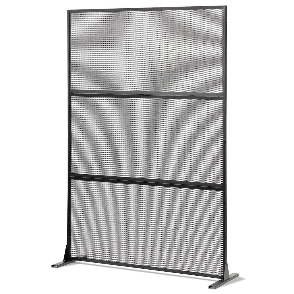 Costway 72”H x 48”W Metal Privacy Screen with Expansion Bolts & - See Details