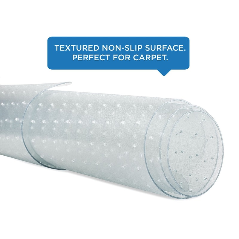 Mount-It! Clear Studded Office Chair Floor Protector, MI-7817