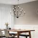 12-Light Candlestick Hanging Linear Chandelier Lighting 3-Tier Ceiling Light Fixture for Kitchen Island