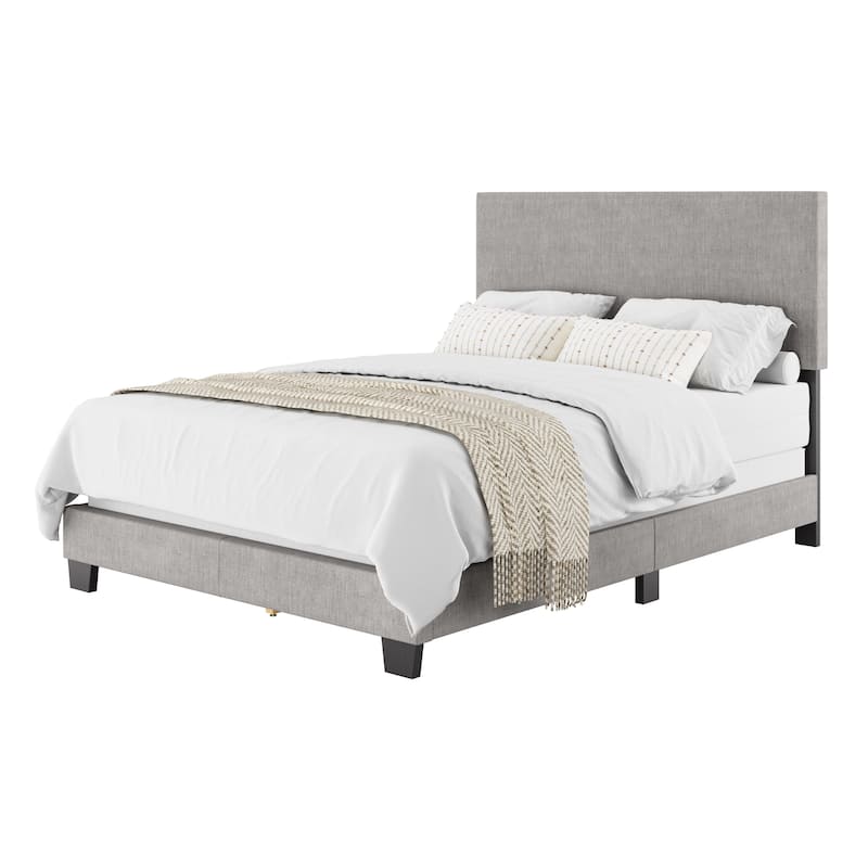 Nova Modern Full/Double Bed, Box Spring Required