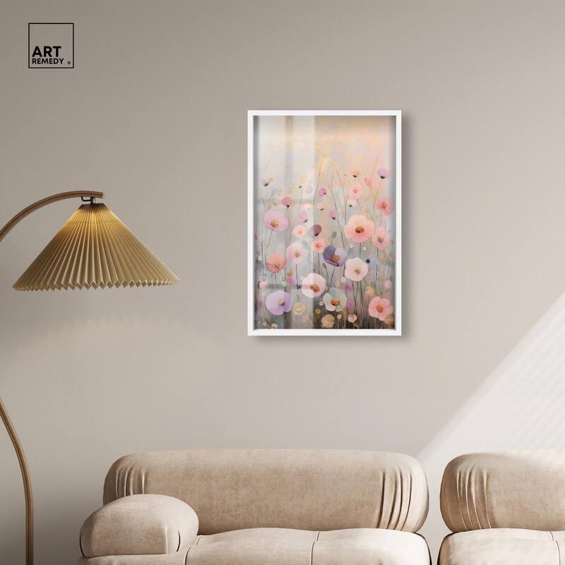 Tiny Blooms II Shadowbox by Art Remedy