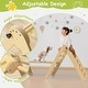 preview thumbnail 24 of 25, Foldable Pikler Triangle Set Toddler Wood Montessori Climbing Toys