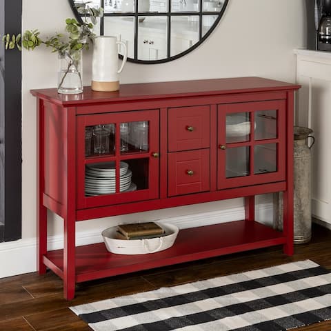 Middlebrook Designs 52-inch Buffet Console - Antique Red