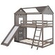 preview thumbnail 21 of 46, Playhouse Design Twin Size House Bed Kids Bed
