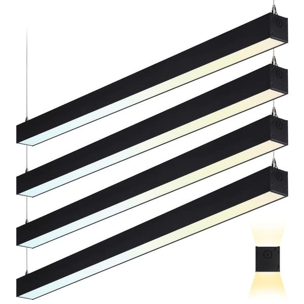 4FT 55W Architectural Direct Indirect LED Suspension Linear Light ...