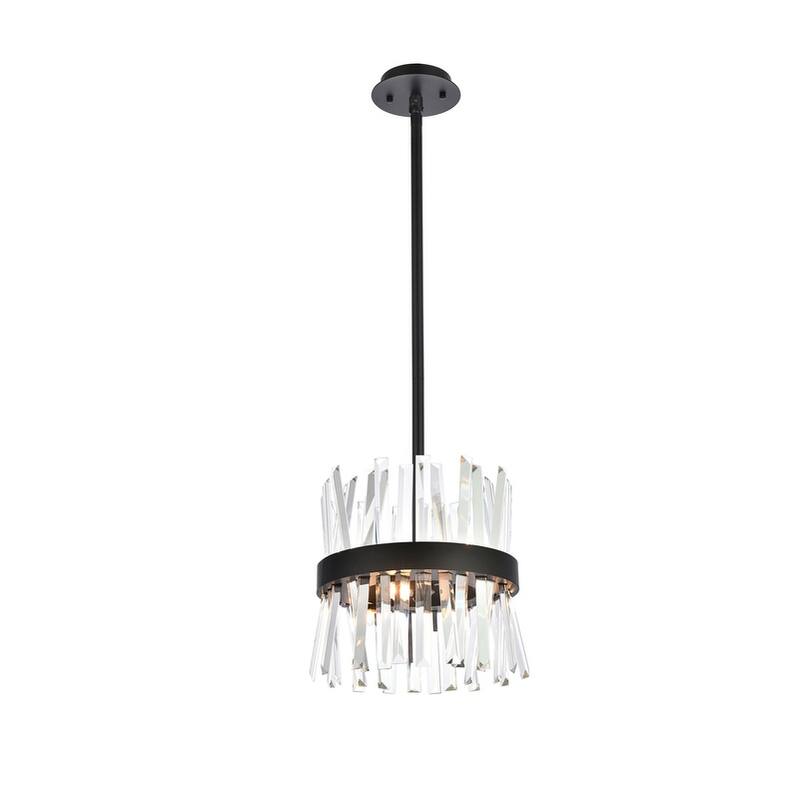 Indigo Home 12 inch crystal round pendant light