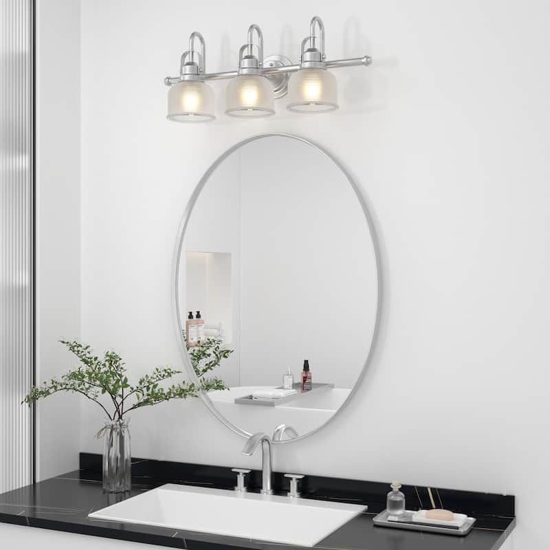 Modern Wall Mirrors Bedroom Mirrors Vanity Mirror with Iron Framed(1 Piece）