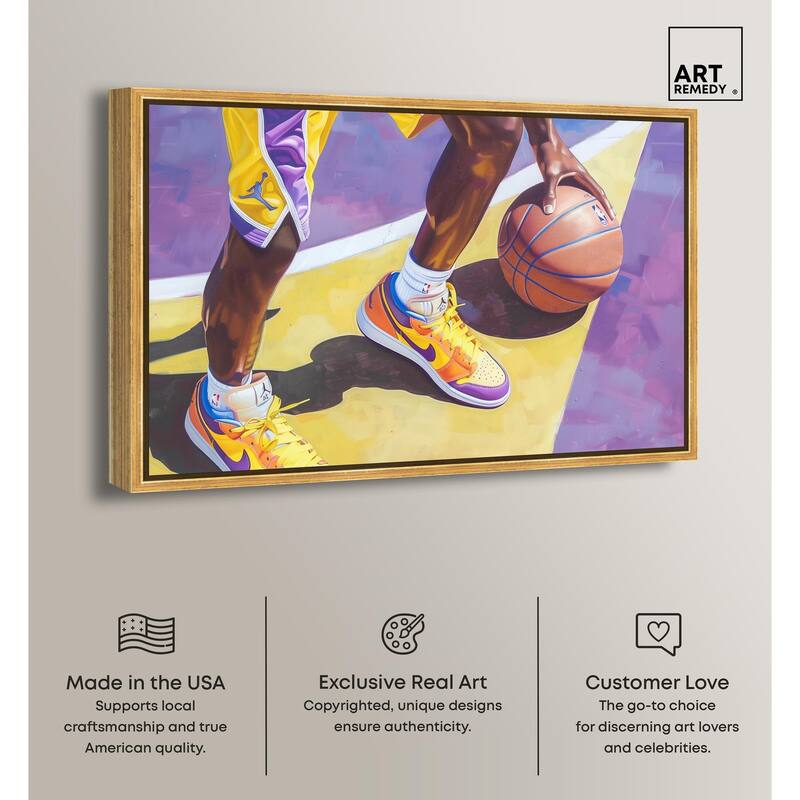 Legend Court Canvas by Art Remedy