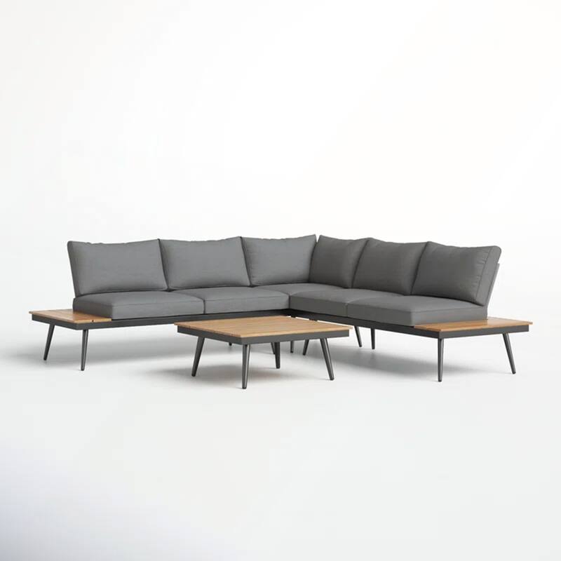 4 - Person Outdoor Seating Group with Cushions