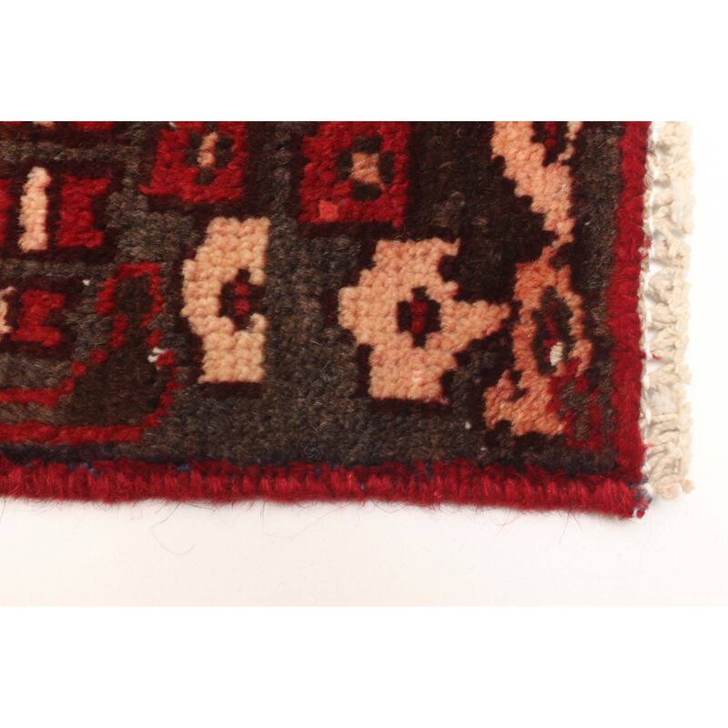 ECARPETGALLERY Hand-knotted Antalya Vintage Red Wool Rug - 4'0 x 6'0