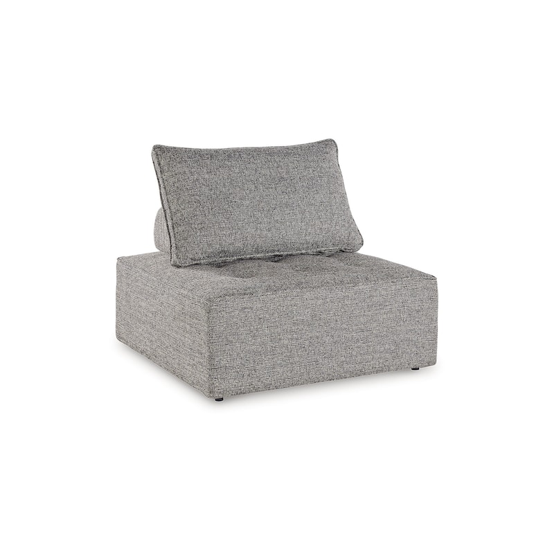 Signature Design by Ashley Bree Zee Gray 5-Piece Outdoor Modular Seating - 114" W x 114" D x 35" H