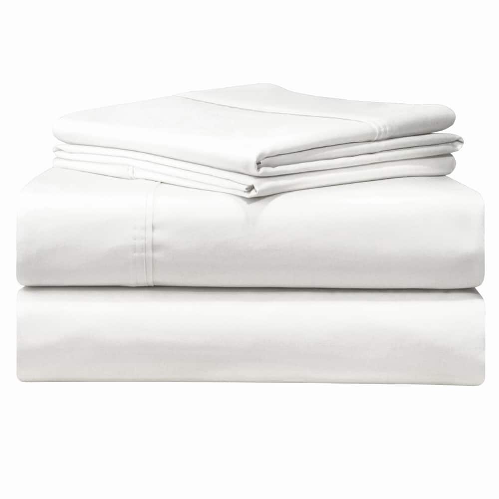 Pointehaven 500 Thread Count Long Staple Cotton Extra Deep Pocket Bed Sheet Set