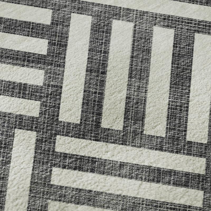 Premium Washable Super Soft Contemporary Mosaic Mayfield Rug