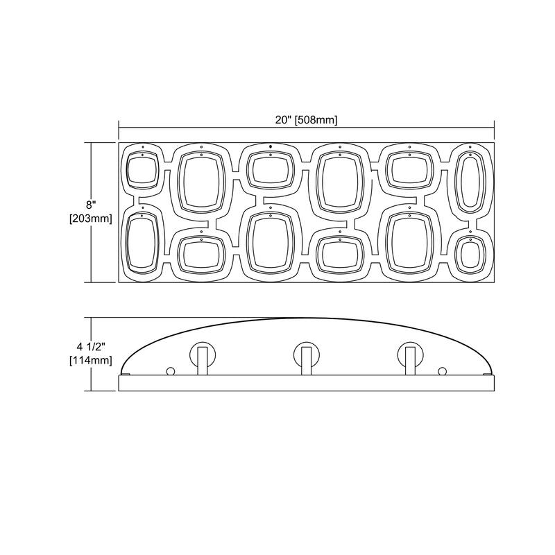 Elk Home Monserrat Oil Rubbed Bronze Glass Vanity Light