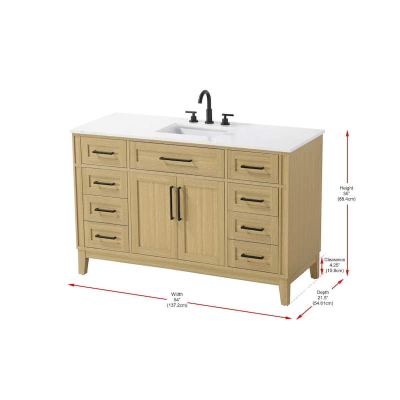 Rachel Single Bathroom Vanity (48-60 inch)