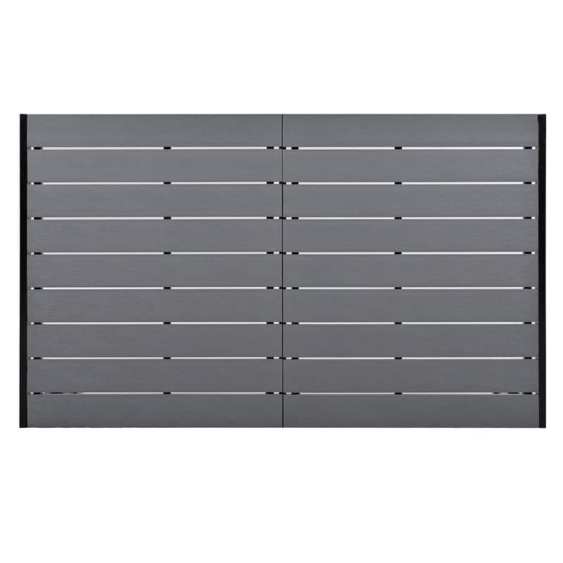 Steel Outdoor Table and Chair Set, Suitable for Patio, Balcony, Backyard