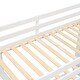 preview thumbnail 30 of 30, Twin Over Full Bunk Bed with 3-Layer Shelves, Drawers, Storage Stairs, Space-Saving, Multi-Functional Design, Grey