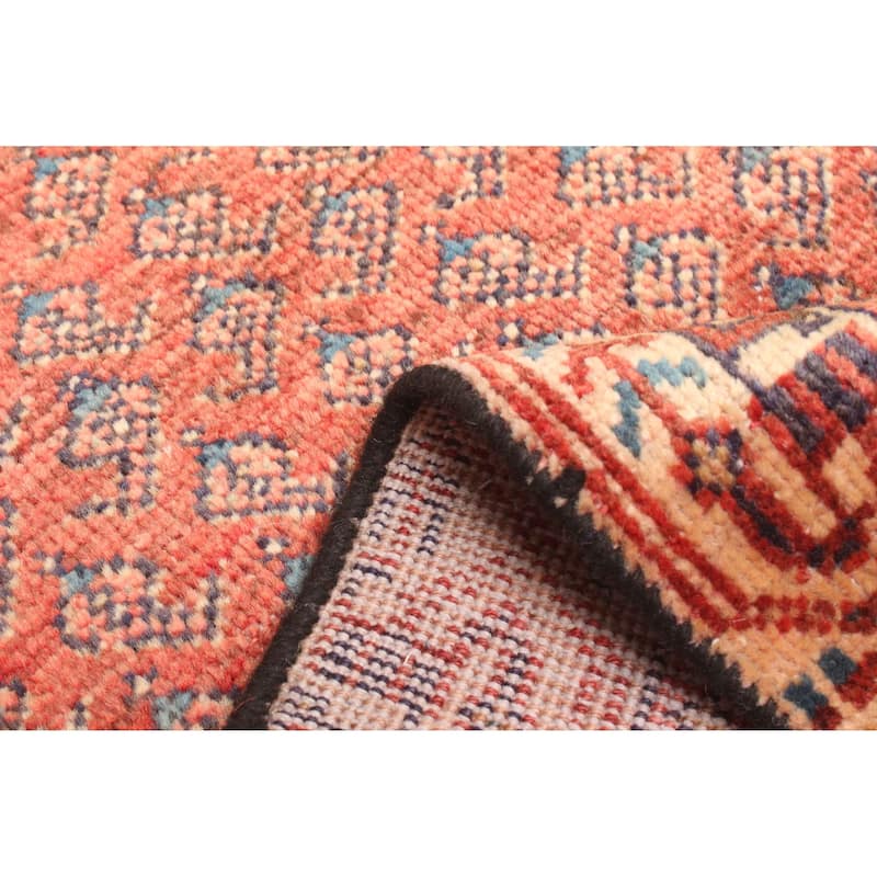 ECARPETGALLERY Hand-knotted Andelz Copper Wool Rug - 2'6 x 9'9