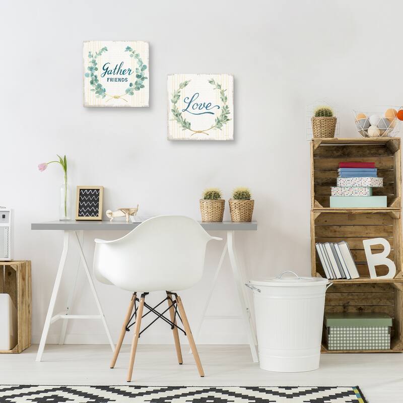 Floursack Home IX, Floursack Home VIII Canvas Art Prints