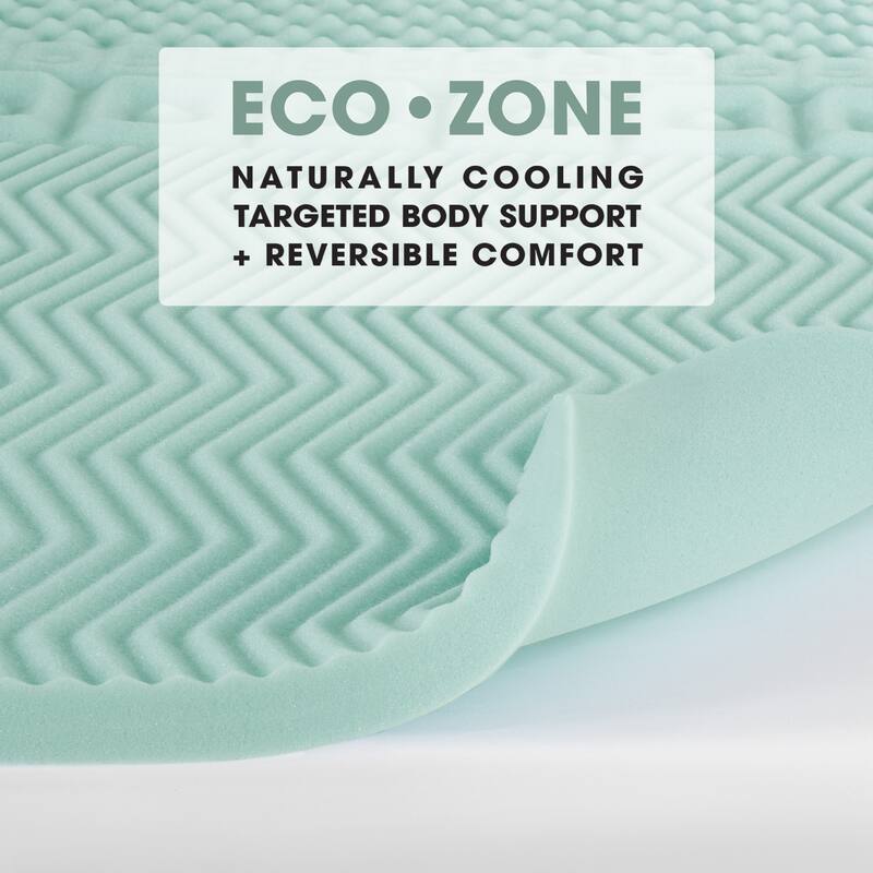 Dream Serenity EcoZone Memory Foam Mattress Topper