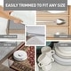 preview thumbnail 9 of 12, Cushioned Non Slip Rug Pad for Hard Surfaces - Beige