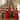 30.5-41.5" Velvet Regal Caroler Set of 4