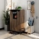 preview thumbnail 8 of 11, Carbon Loft Cassini Rustic 8-shelf Shoe Cabinet