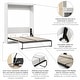 preview thumbnail 8 of 13, Edge 65W Queen Murphy Bed by Bestar