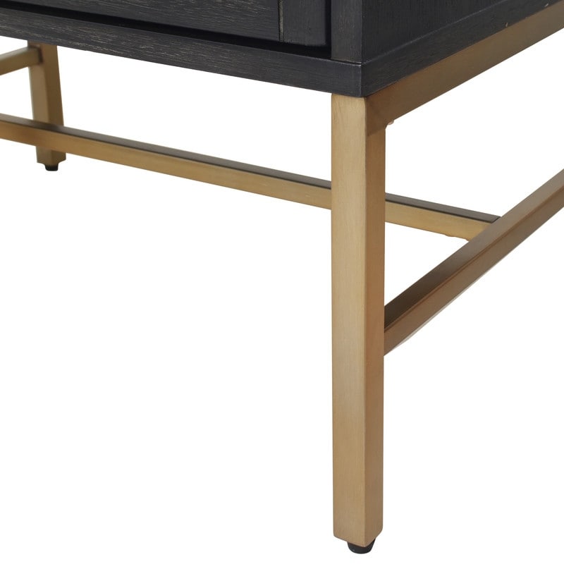 Hopper Studio Sophia Acacia Wood 2 Drawer Nightstand Bed Bath Beyond 27337308