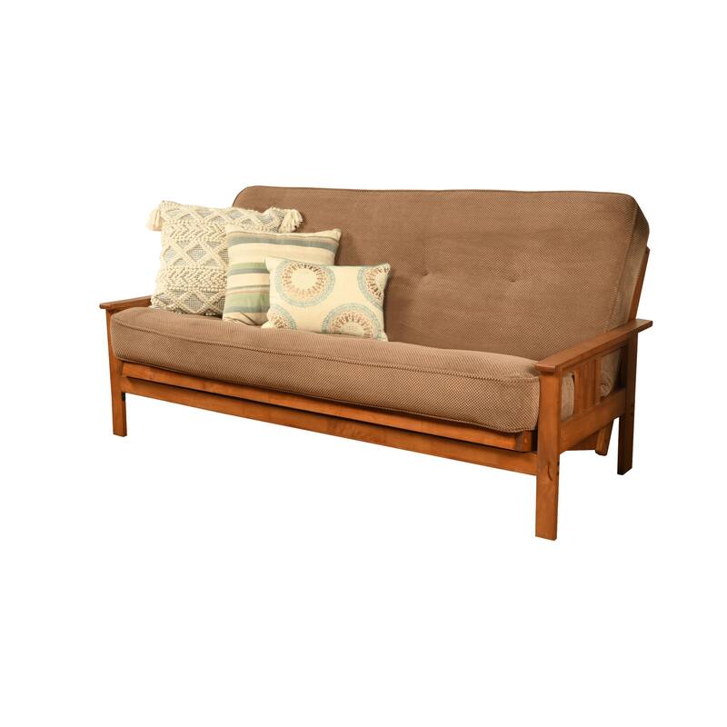 Porch & Den Kern Futon Set with Frame and Mattress