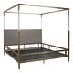 preview thumbnail 10 of 10, SAFAVIEH Couture Dorothy Acrylic King-sized Canopy Bed