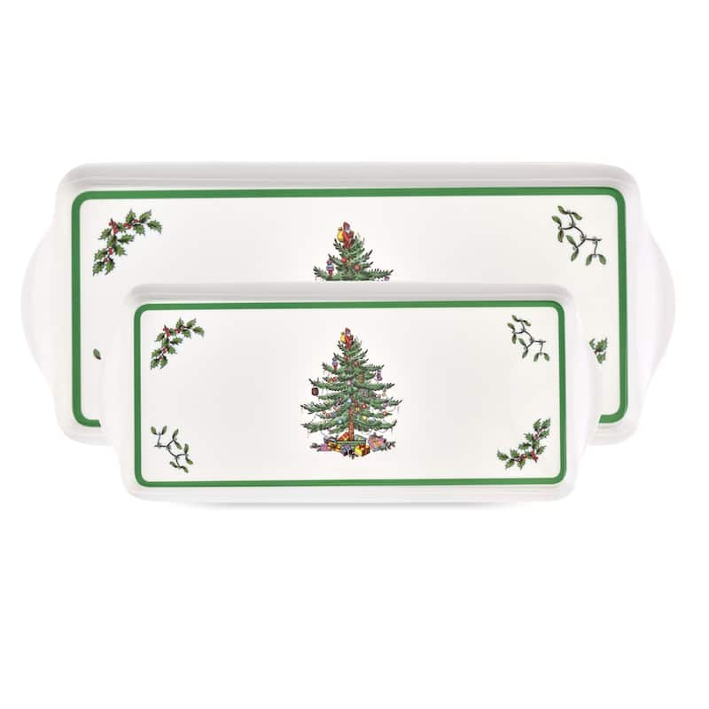 Pimpernel Christmas Trays Set - Christmas Tree