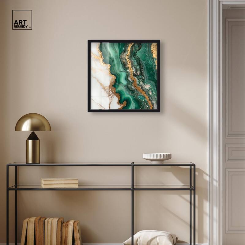 Malachite Majesty Shadowbox by Art Remedy