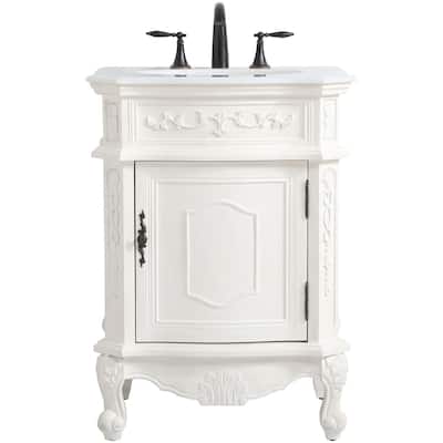Elegant Lighting VF-1031-VW Berkshire 24" Free Standing Single Basin