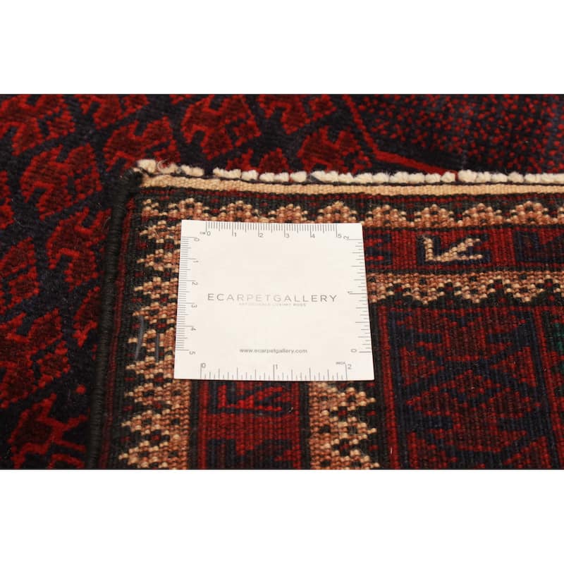 Teimani Burgundy Rug 2'9" x 4'6" - 2'9 x 4'6
