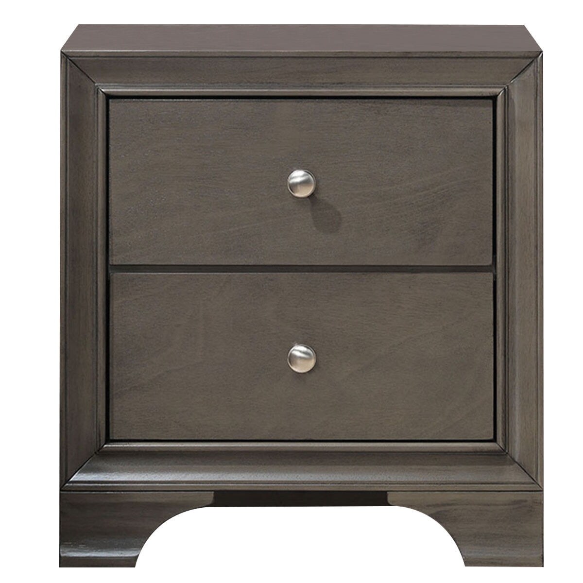 Shop Gymax 2 Drawer Nightstand Sofa Side End Table Storage Home