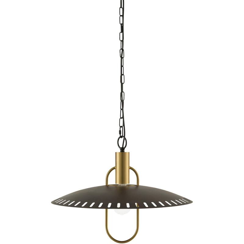 Livabliss Seget Rustic Pendant - 20"L x 20"W x 71"H - Black